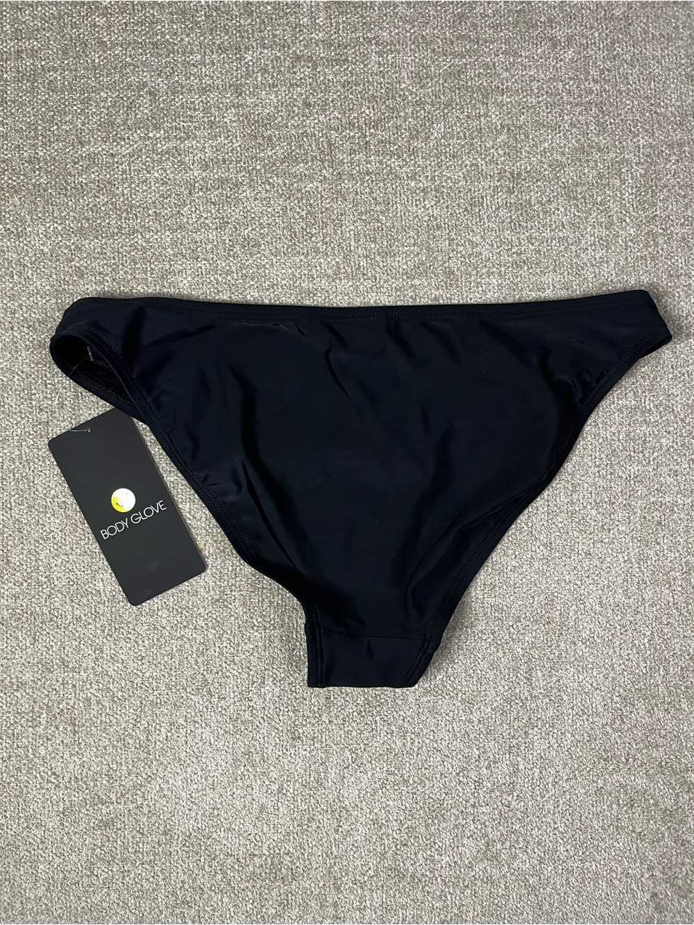 Body Glove Black Bikini Bottom with Heart Charm - Picture 5 of 5